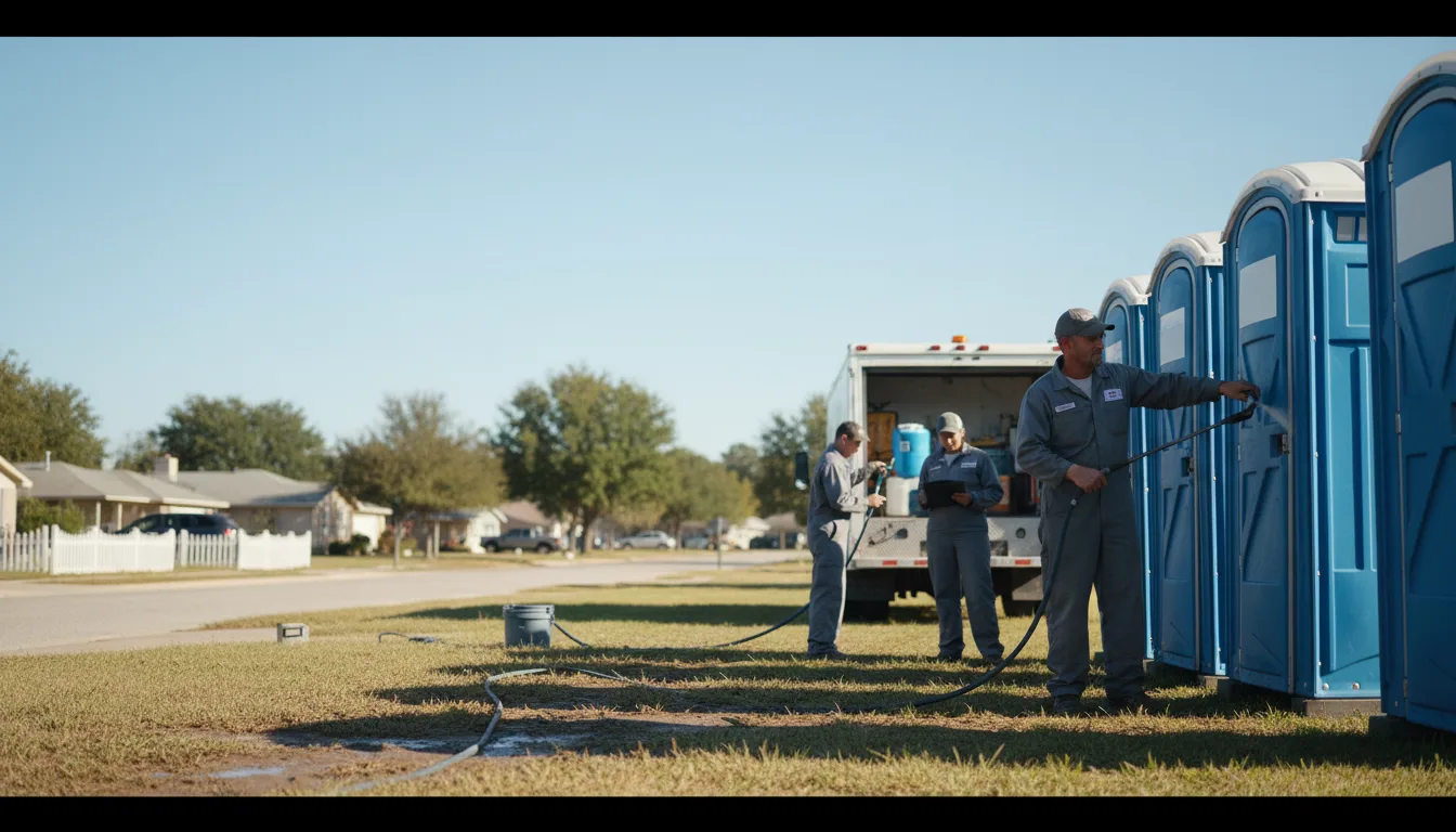 Long-Term Portable Toilet Rental in Medford, OK near me